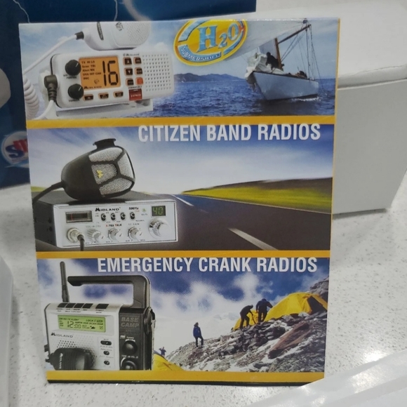 Midland All Hazards Alert Weather Radio NOAA Storm Warning WR-100B - Picture 9 of 10